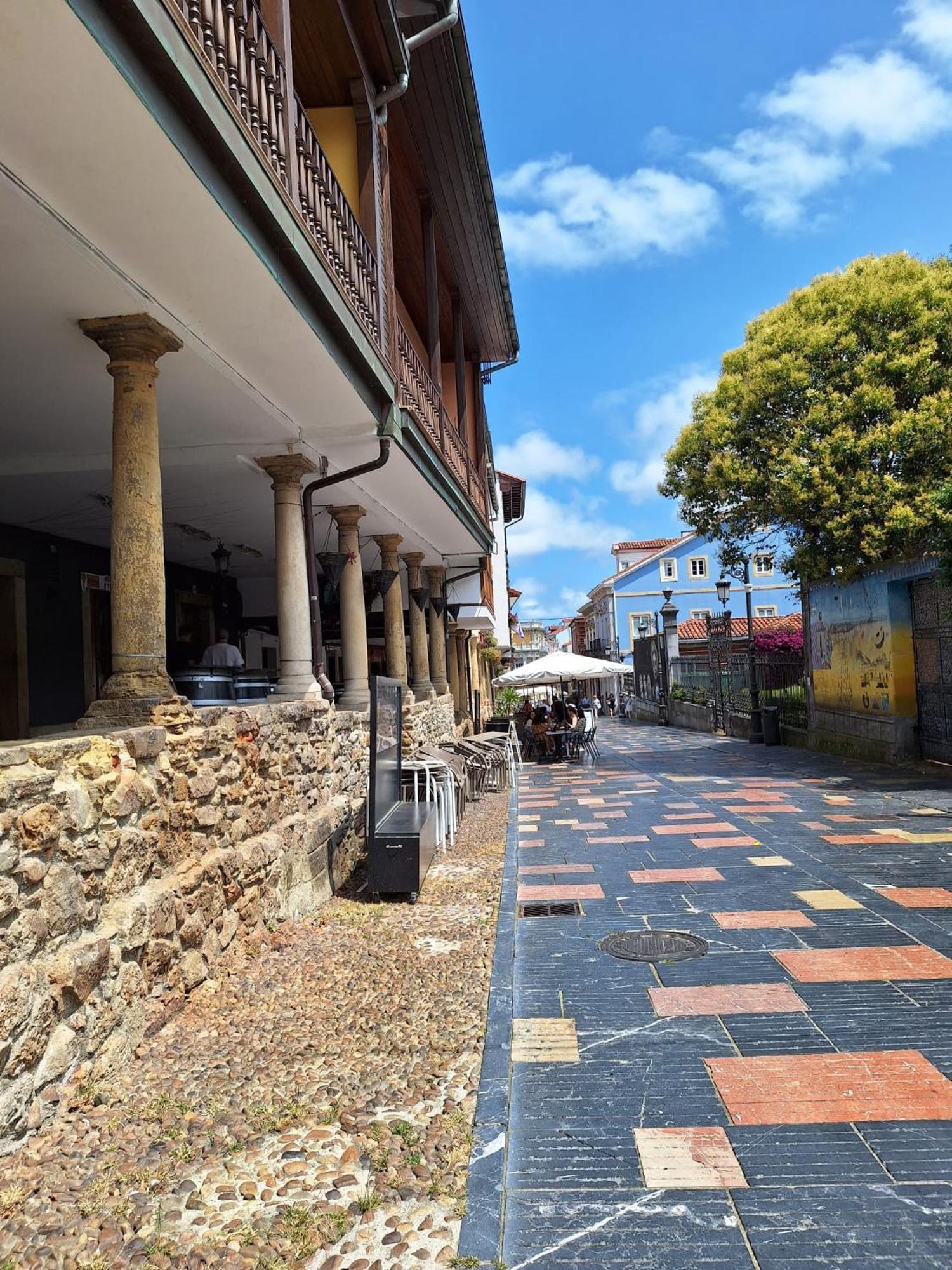 La Santina Y Su Jardin Avilés Exterior foto